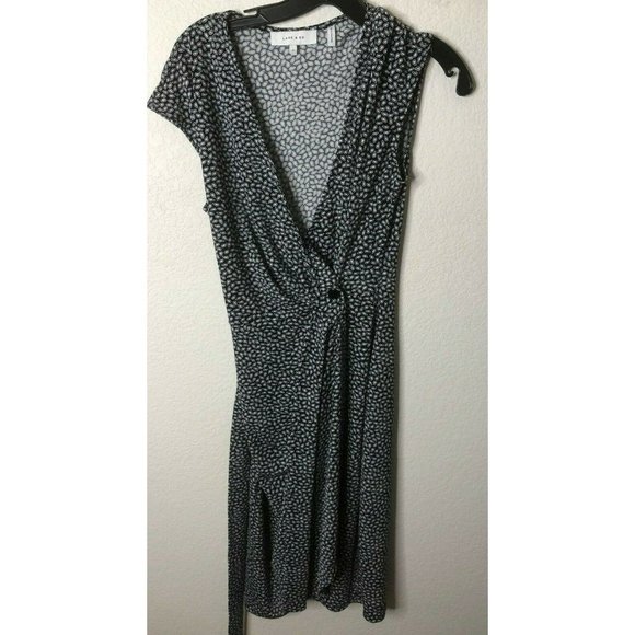 Lark & Ro | Dresses | Lark Ro Womens Classic Cap Sleeve Wrap Dress |  Poshmark